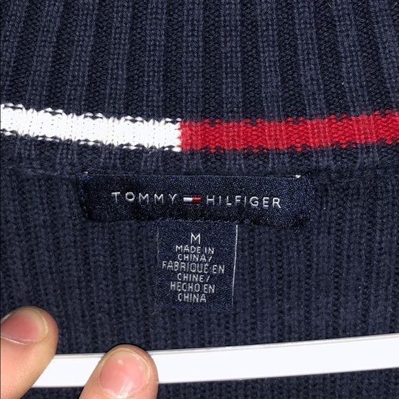 Quarter-zip Tommy Hilfiger sweater - Picture 5 of 5